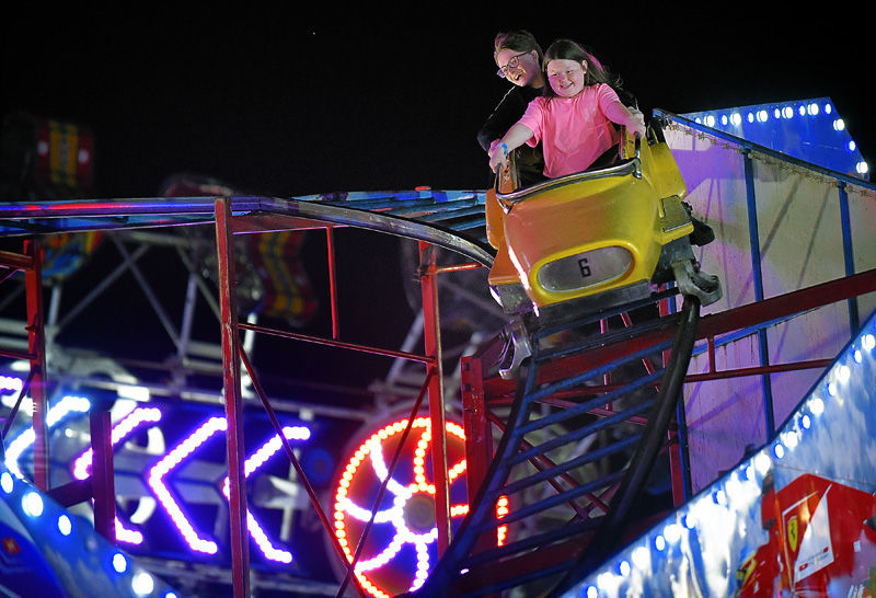 Tuesday night at the National Peanut Festival